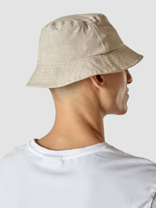 Tech Linen Bucket Hat Sandshell