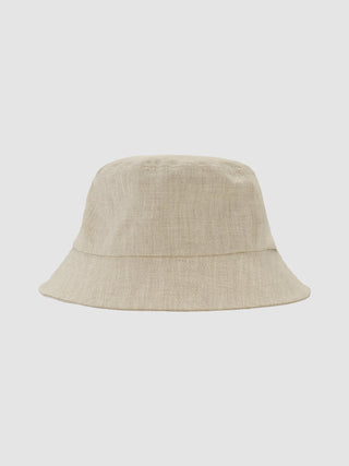 Tech Linen Bucket Hat Sandshell