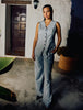 Women's Skye Pants Wide Grey Pine Melange