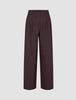 Women's Avira Pants Wide Burgundy Berry