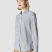 Business Shirt Regular Navy Stripes