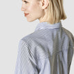 Business Shirt Regular Navy Stripes