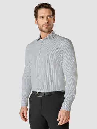 Dress Shirt Blue Mirage Stripes Slim