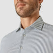 Dress Shirt Blue Mirage Stripes Slim
