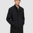 Casentino Wool Coat Black