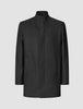 Casentino Wool Coat Black