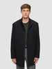 Casentino Wool Coat Black