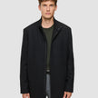 Casentino Wool Coat Black