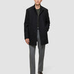 Casentino Wool Coat Black