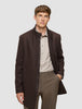Casentino Wool Coat Saddle Brown