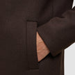 Casentino Wool Coat Saddle Brown