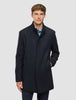Casentino Wool Coat Dark Navy