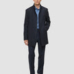 Casentino Wool Coat Dark Navy