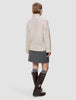 Women's Chunky Soft Wool Knit Turtleneck Sugar Melange