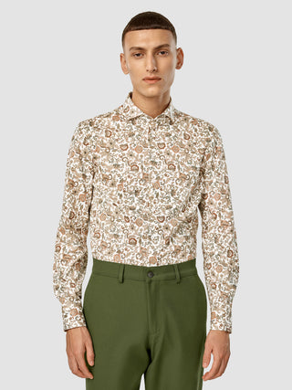 Classic Shirt Regular Copper Bloom