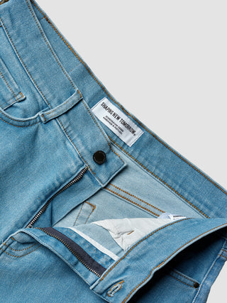 Classic Denim Shorts Light Blue