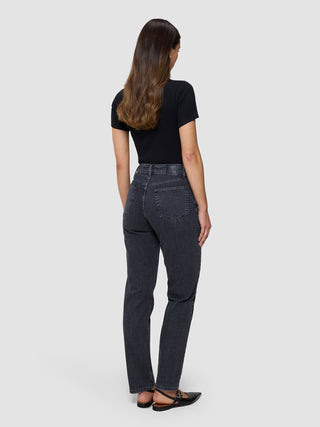 Women's Classic Jeans Tapered Washed Black