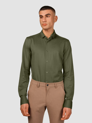 Classic Shirt Clover Green Regular
