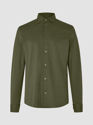 Classic Shirt Clover Green Slim