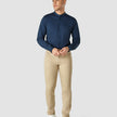 Classic Shirt Mandarin Collar Navy