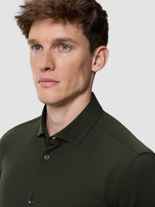 Classic Shirt Green Night Slim
