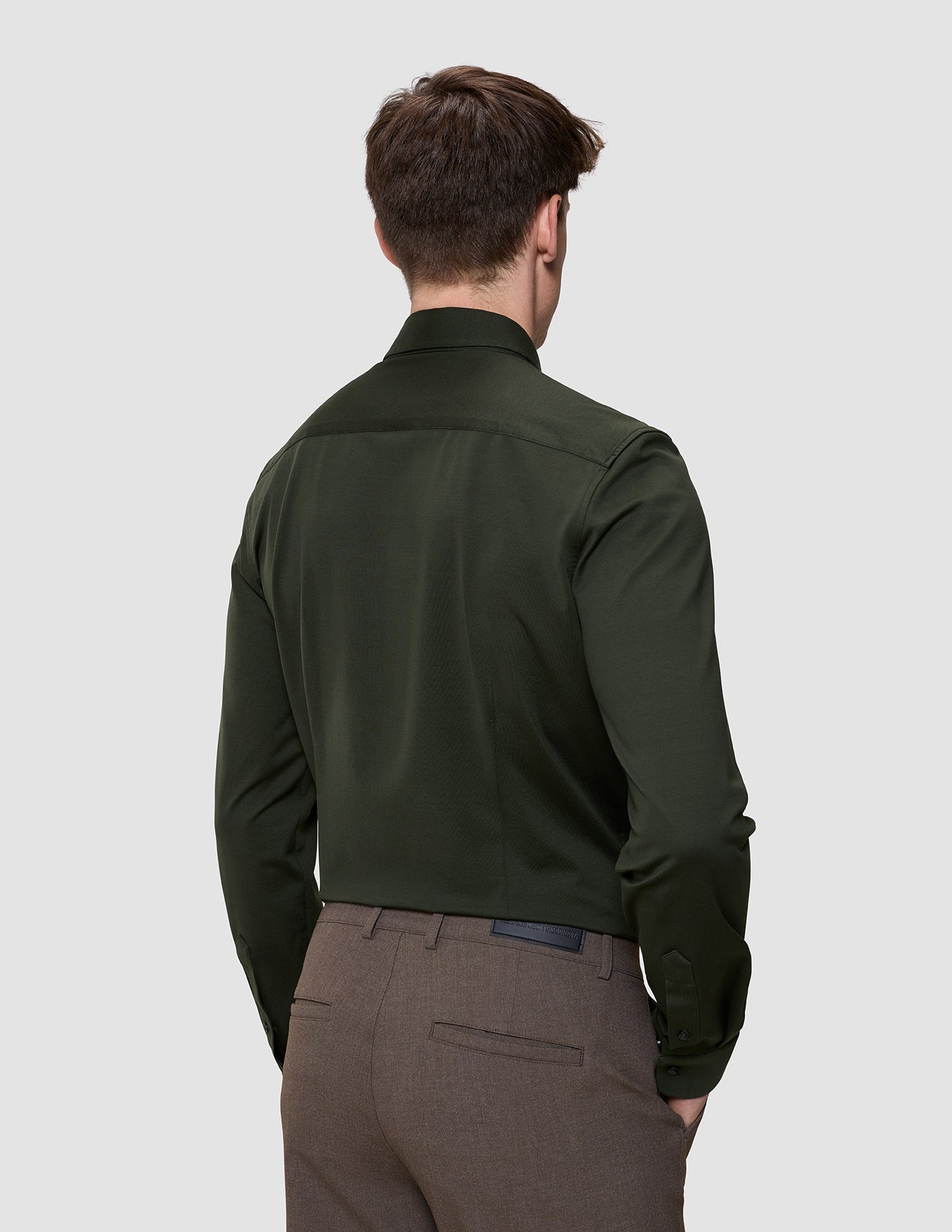 Classic Shirt Green Night Slim