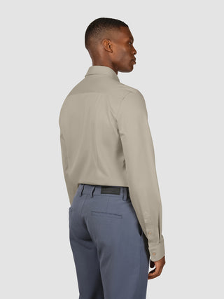 Classic Shirt Stone Beige Regular