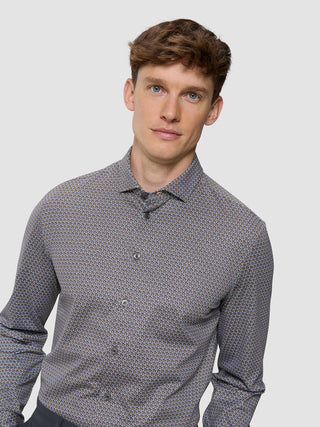 Classic Shirt Snowdrop Flowers Regular