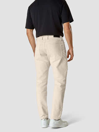 Corduroy Pants Off White