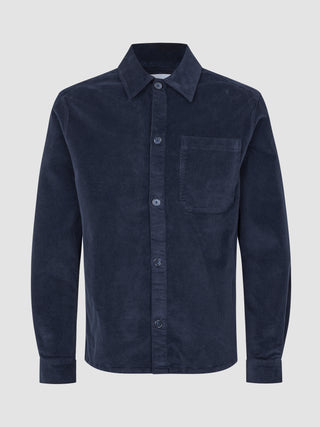 Corduroy Overshirt Dark Navy