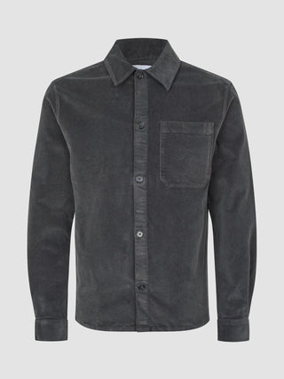 Corduroy Overshirt Dark Grey