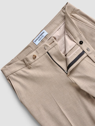 Essential Suit Pants Slim Sand Grain