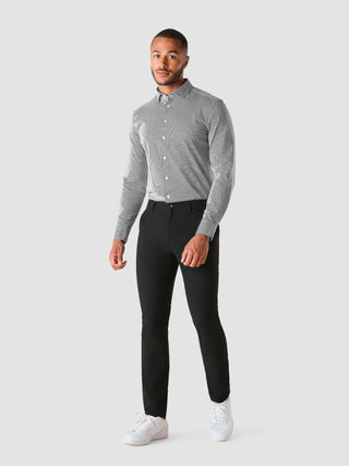 Classic Shirt Navy Stripes Regular