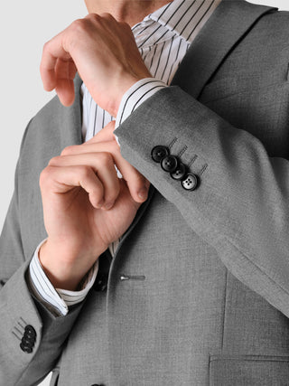 Essential Blazer Cloud Grey Regular