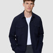 Effortless Overshirt Dark Navy