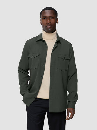 Effortless Overshirt Green Night