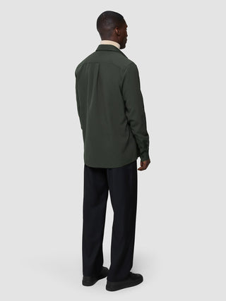 Effortless Overshirt Green Night
