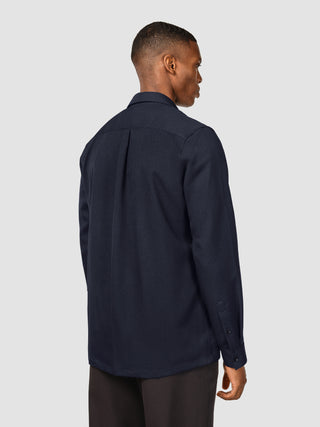 Effortless Shirt Dark Navy