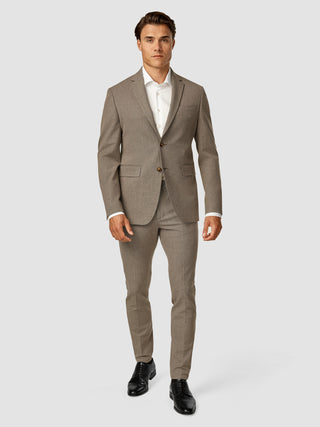 Essential Blazer Slim Almond