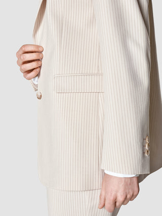 Essential Blazer Cream Latte