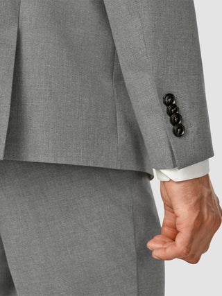 Essential Blazer Slim Dark Grey Melange