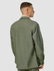 Essential Overshirt Nightfall Green Melange