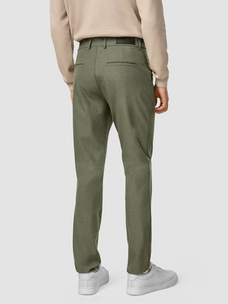 Essential Pants Slim Nightfall Green Melange