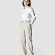 Essential Pants Straight Off White
