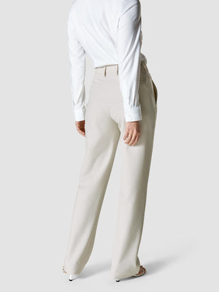 Essential Pants Straight Off White