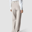 Essential Pants Straight Cream Latte