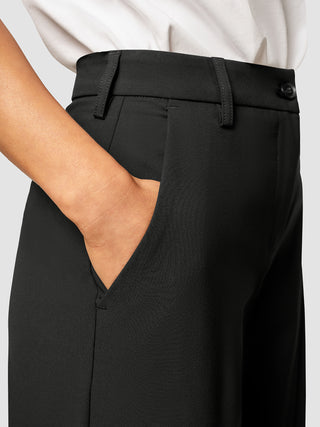 Essential Pants Wide Black