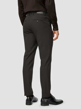 Essential Suit Asphalt Pinstripe
