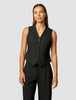 Essential Vest Short Black