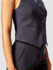 Essential Vest Short Midnight Blue